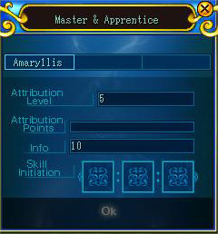 Apprentice interface