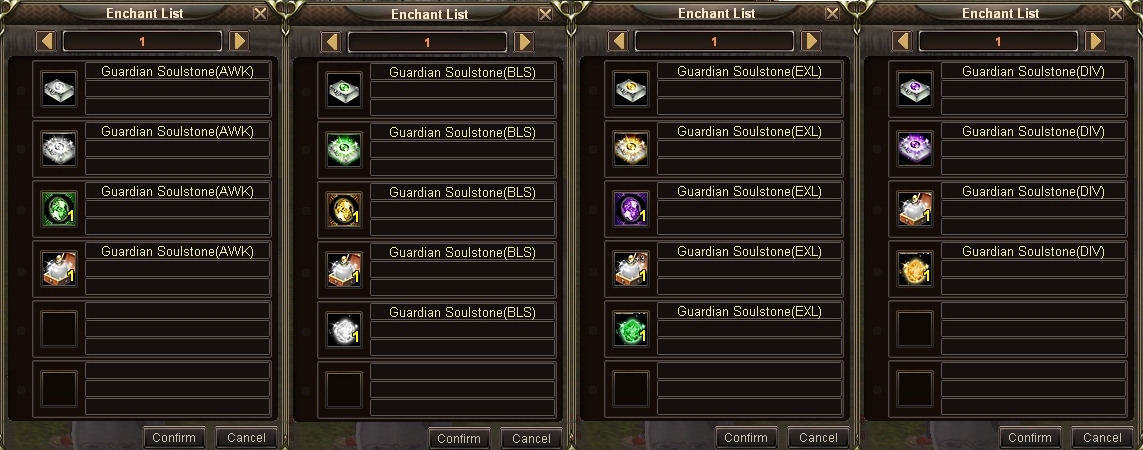Guardian Soulstone Synthesis