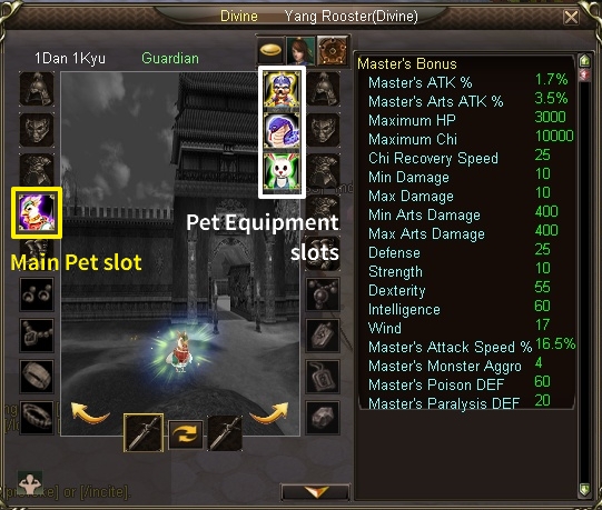 Guardian Pet Summon