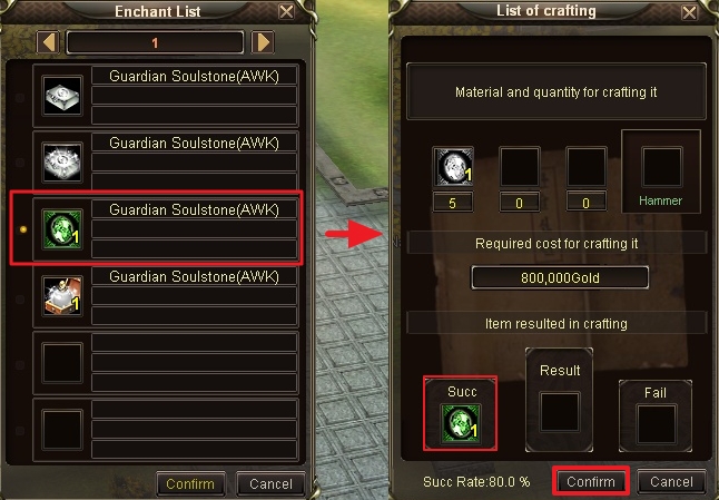 Guardian Soulstone Synthesis